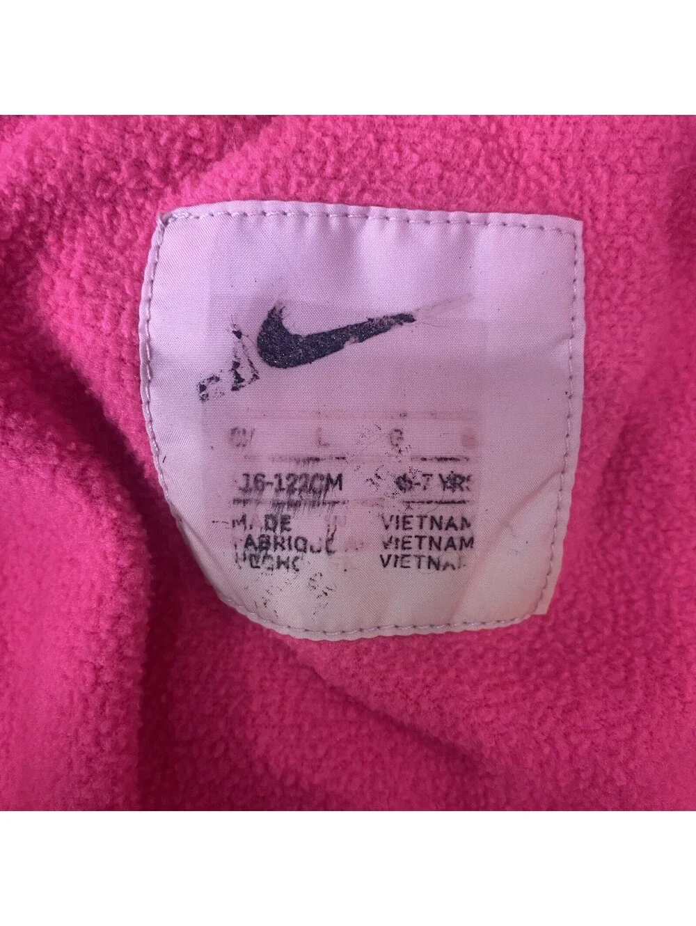 Nike Rainbow Kids Jacket Size 6-7 Years Girls Hooded